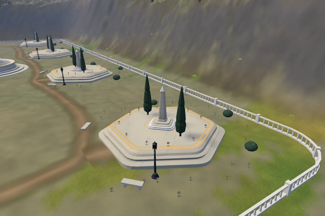 A Summit plot in The Vale: the high ground by the sanctum stone